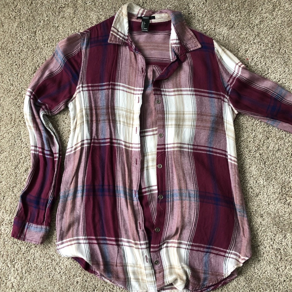Plaid Button Up